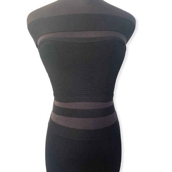 Bebe Dress Strappy Cutout Bodycon Dress - Picture 5 of 10